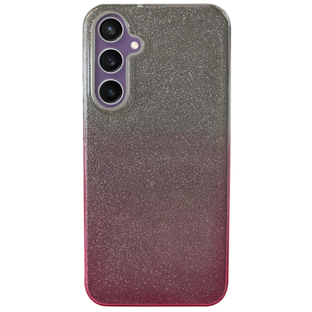 Lemontti Husa Shining Samsung Galaxy S23 FE Transparent / Roz [2]