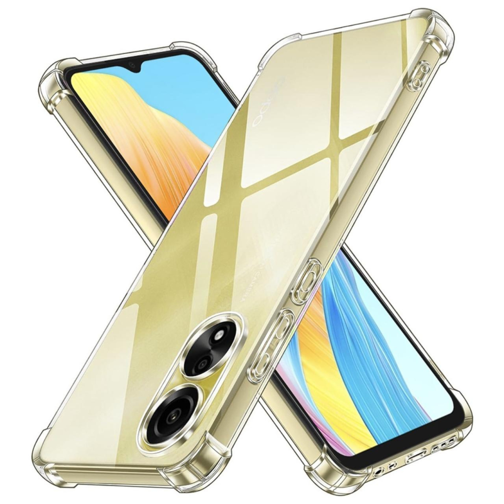 Lemontti Husa Shockproof Silicon Oppo A38 / A18 Transparent [4]