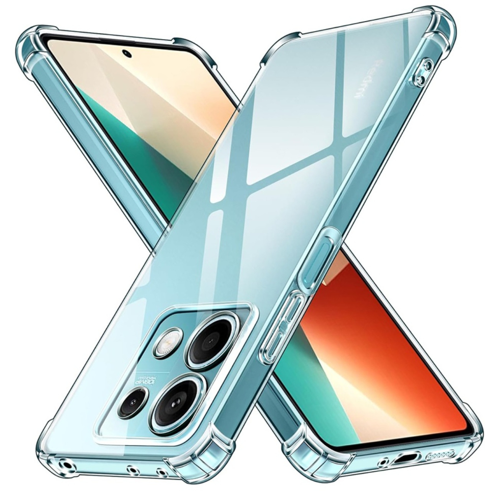 Lemontti Husa Shockproof Silicon Xiaomi Redmi Note 13 5G Transparent [5]