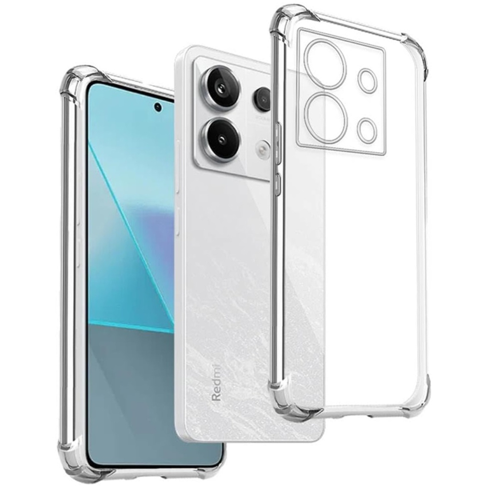 Lemontti Husa Shockproof Silicon Xiaomi Redmi Note 13 Pro 5G / Poco X6 Transparent [4]