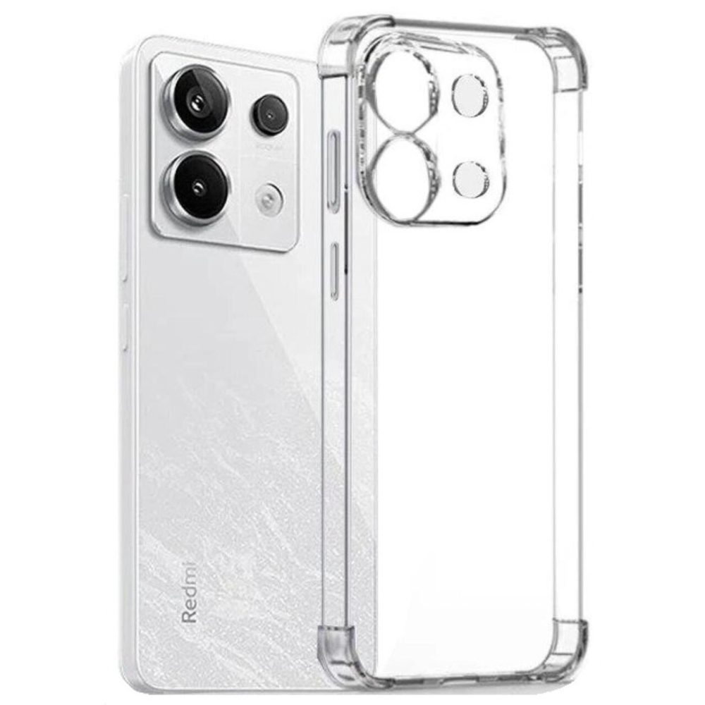 Lemontti Husa Shockproof Silicon Xiaomi Redmi Note 13 Pro 5G / Poco X6 Transparent [3]