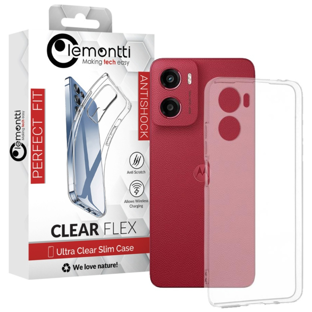 Lemontti Husa Silicon Clear Motorola Moto G05 / E15 Transparent [4]