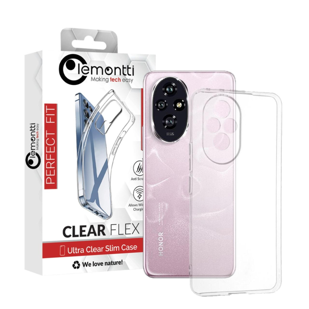Lemontti Husa Silicon Honor 200 Transparent [3]