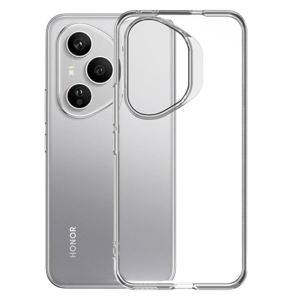 Lemontti Husa Silicon Honor 400 Pro Transparent [2]
