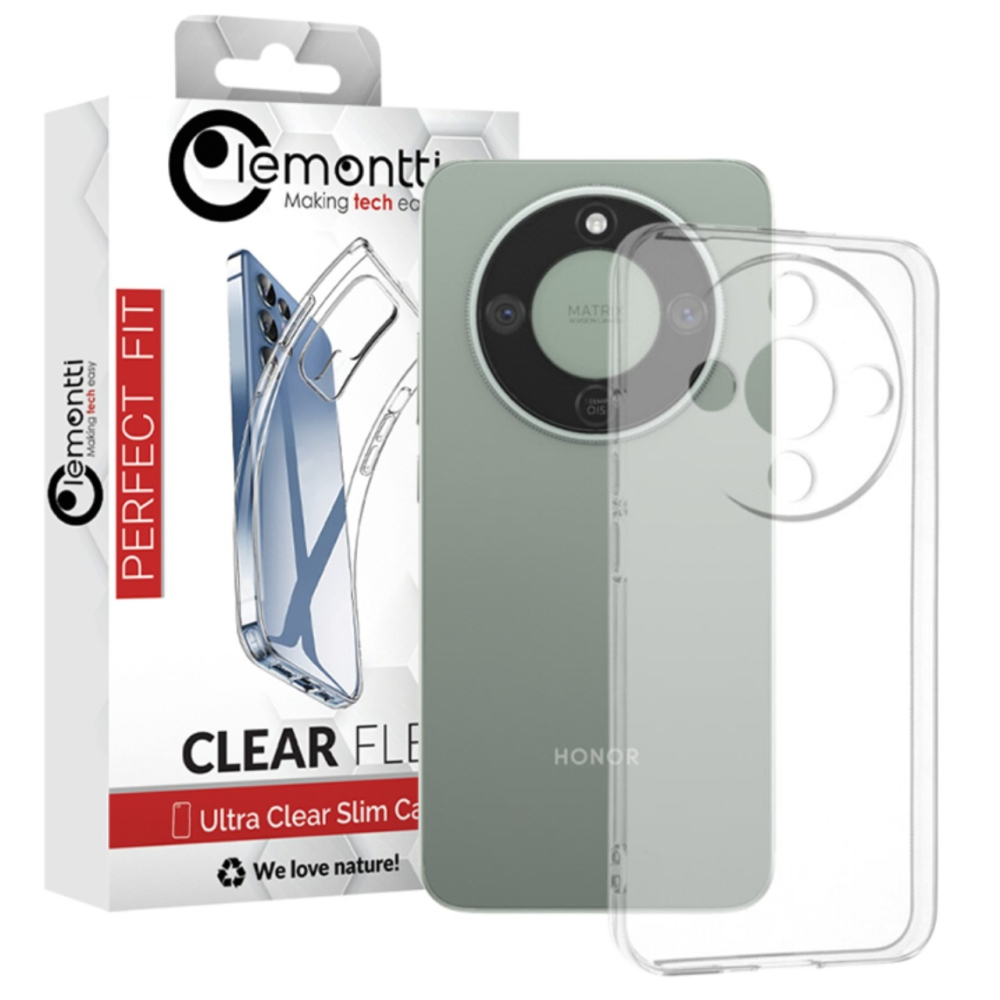 Lemontti Husa Silicon Honor Magic8 Lite Transparent [4]