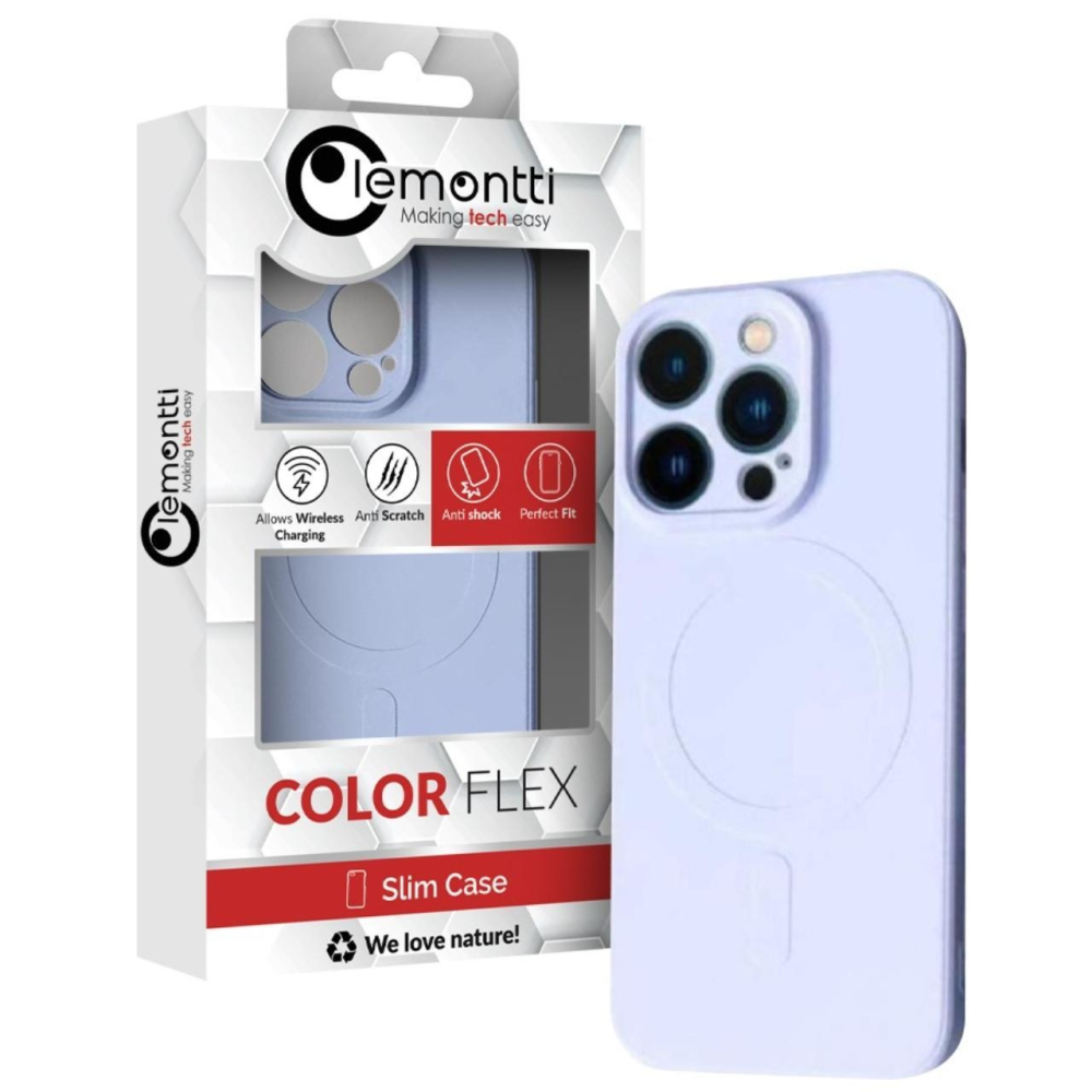 Lemontti Husa Silicon iPhone 15 Pro MagSafe Lila [4]