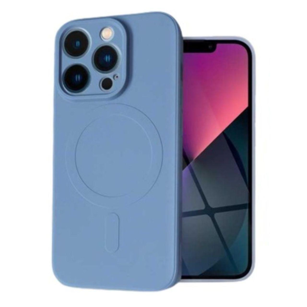Lemontti Husa Silicon iPhone 15 Pro Max MagSafe Albastru [3]