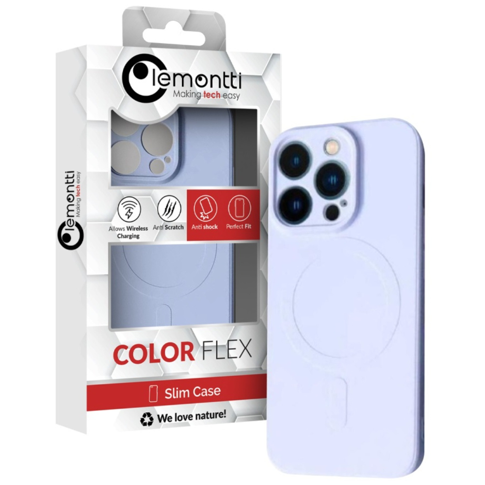 Lemontti Husa Silicon iPhone 15 Pro Max MagSafe Lila [4]