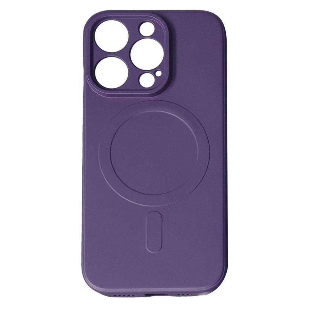 Lemontti Husa Silicon iPhone 15 Pro Max MagSafe Mov [3]