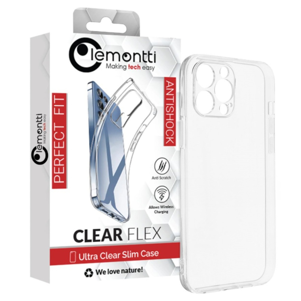 Lemontti Husa Silicon iPhone 16 Pro Transparent [6]