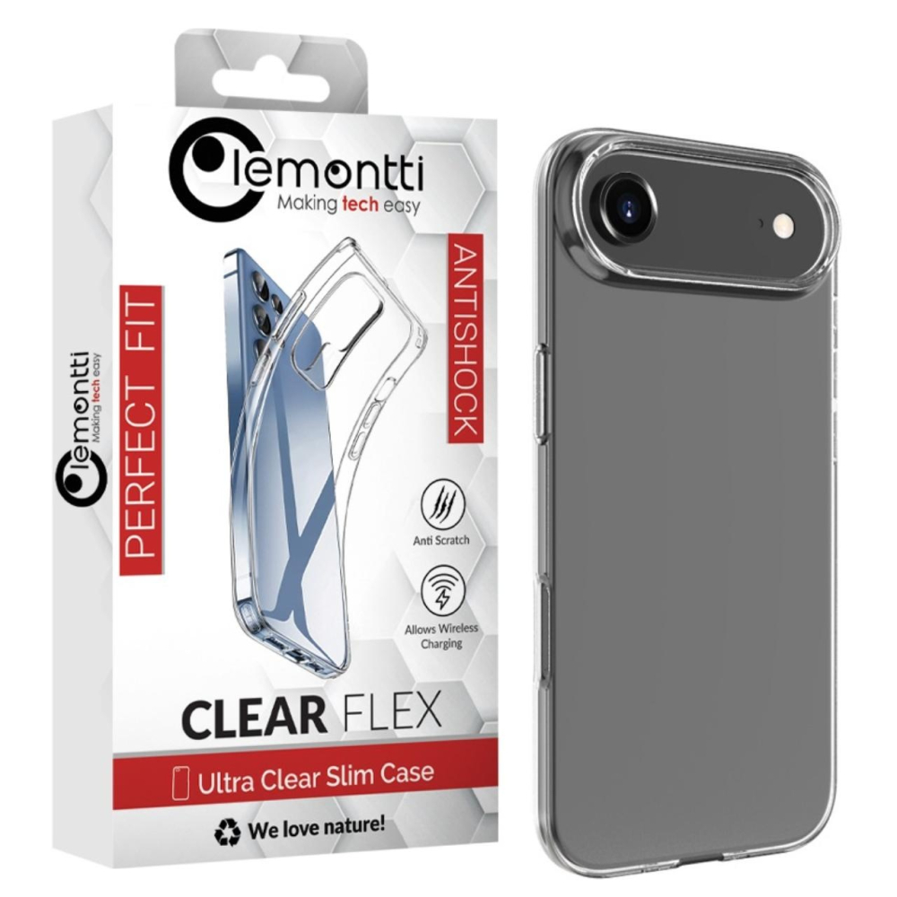 Lemontti Husa Silicon iPhone  Air Transparent [4]