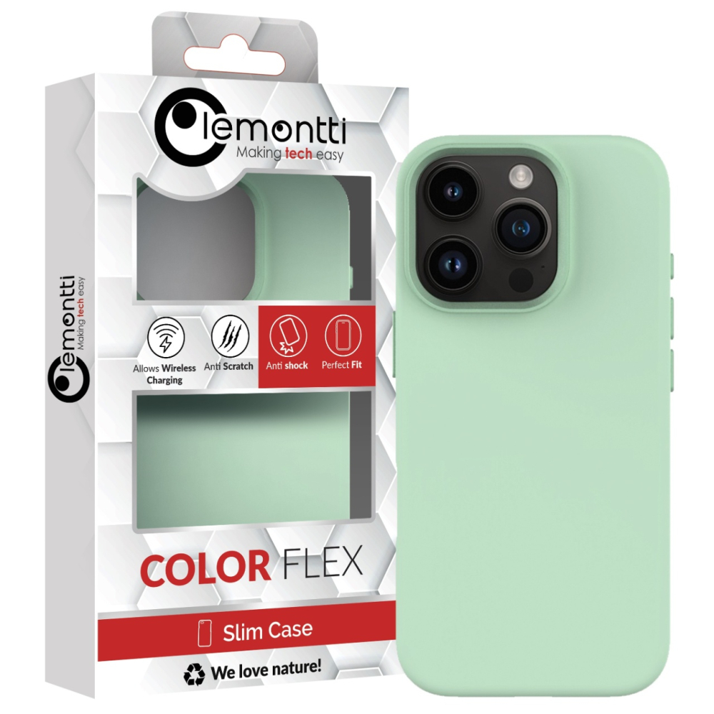Lemontti Husa Silicon MagSafe iPhone 16 Pro Verde [4]