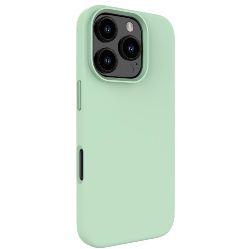 Lemontti Husa Silicon MagSafe iPhone 16 Pro Verde [2]