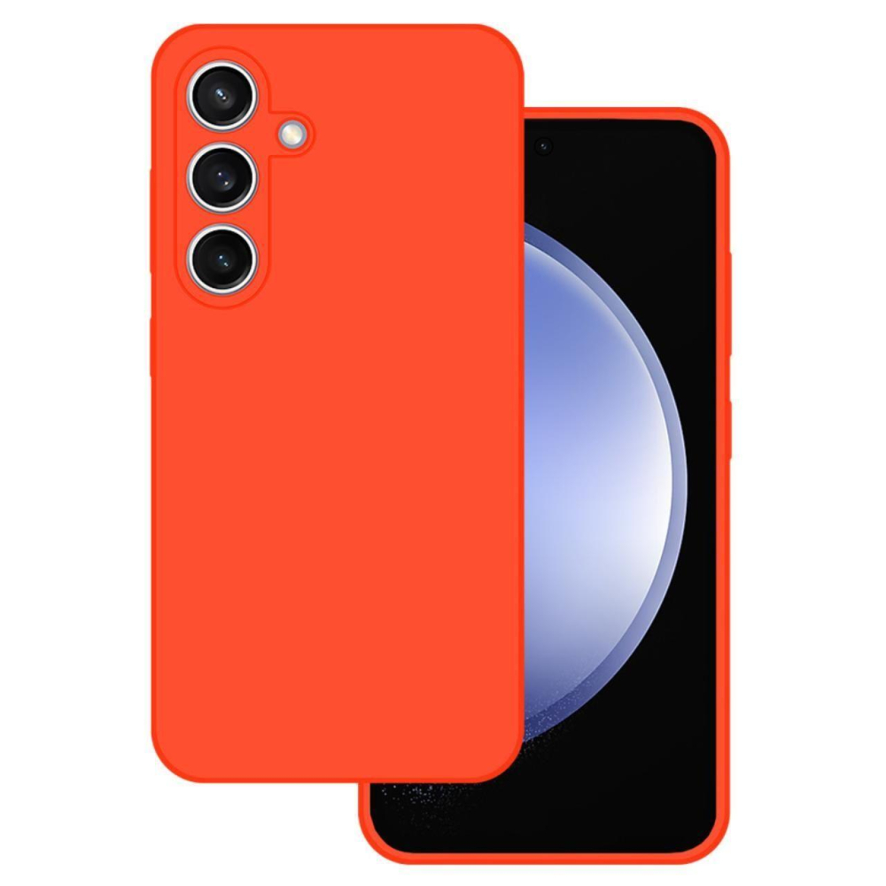 Lemontti Husa Silicon Premium Samsung Galaxy A15 / A15 5G Portocaliu [5]