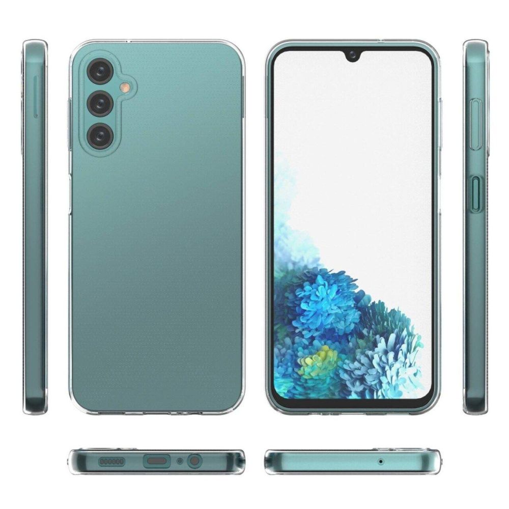 Lemontti Husa Silicon Samsung Galaxy A14 5G Transparent [2]