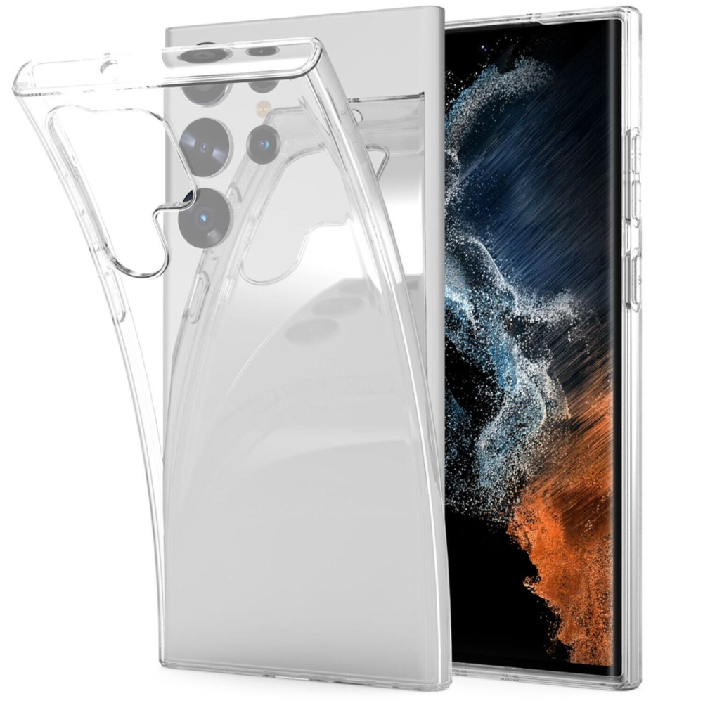 Lemontti Husa Silicon Samsung Galaxy S23 Ultra Transparent [4]