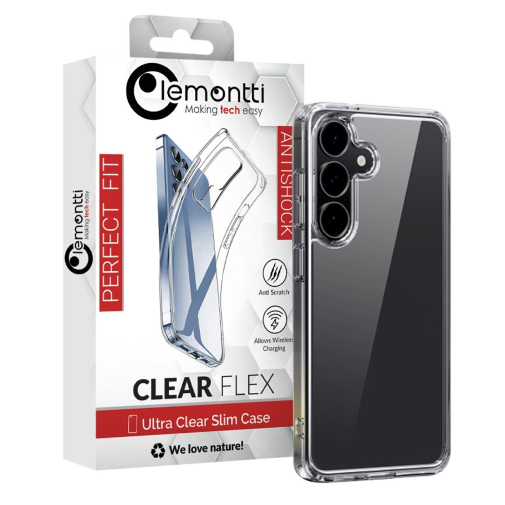 Lemontti Husa Silicon Samsung Galaxy S25 Plus Transparent [6]