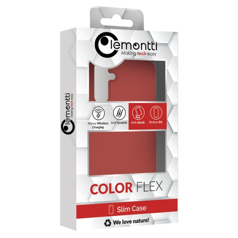 Lemontti Husa Silicon Silky Samsung Galaxy A16 Rosu [4]