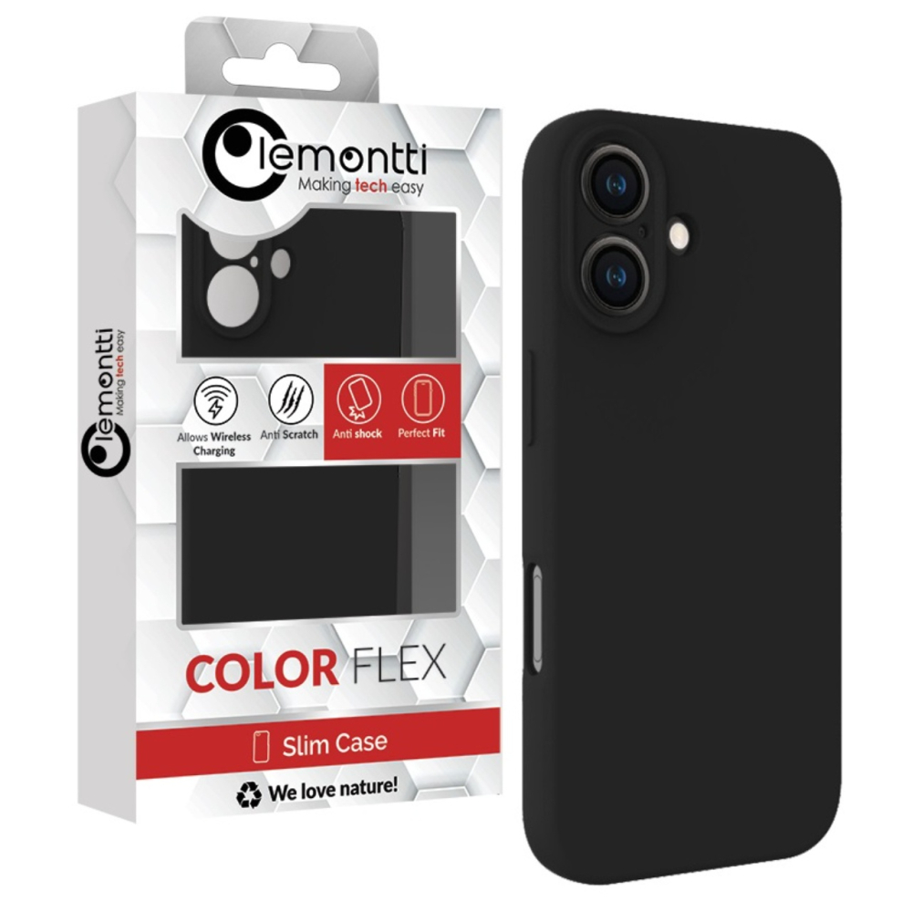 Lemontti Husa Silicon Soft Slim Magsafe iPhone 17 Negru [4]