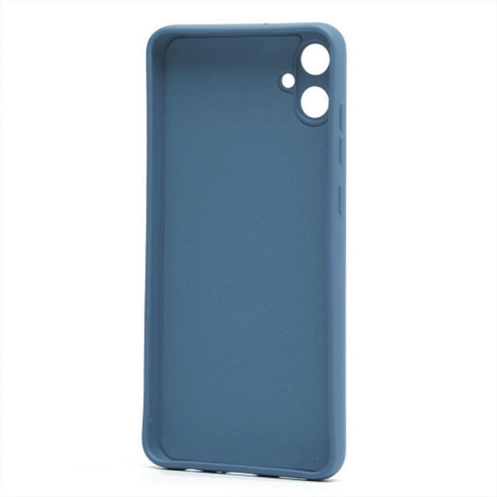 Lemontti Husa Silicon Soft Slim Samsung Galaxy A05 Lavender Gray (material mat si fin, captusit cu microfibra) [3]