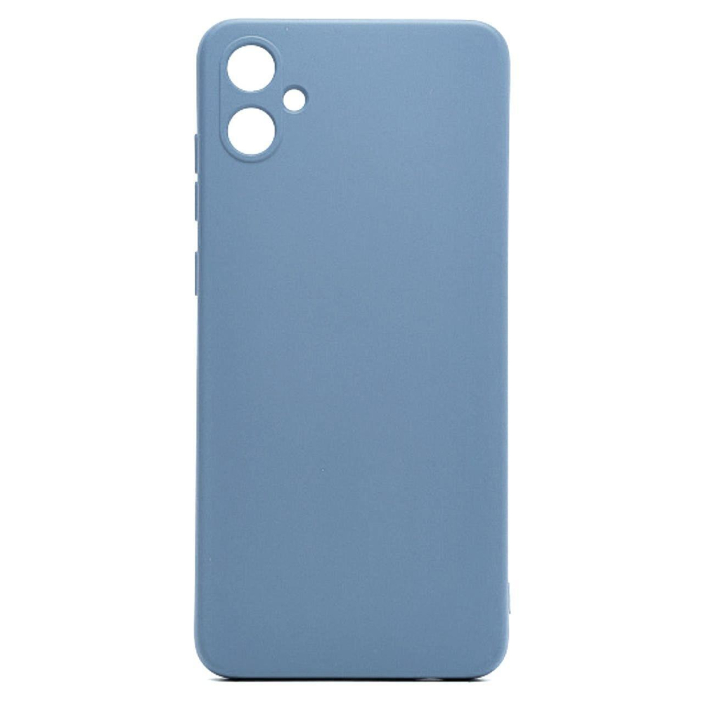 Lemontti Husa Silicon Soft Slim Samsung Galaxy A05 Lavender Gray (material mat si fin, captusit cu microfibra) [6]