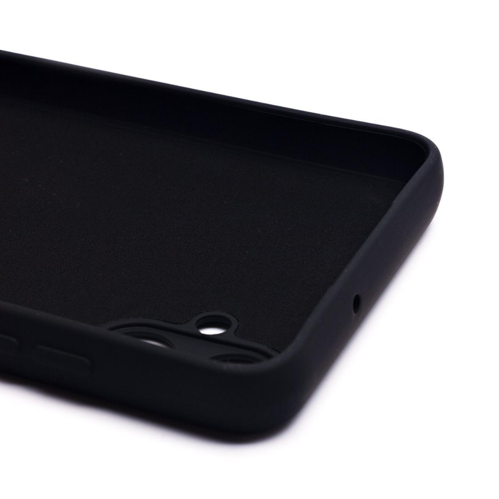 Lemontti Husa Silicon Soft Slim Samsung Galaxy A05 Negru (material mat si fin, captusit cu microfibra) [7]