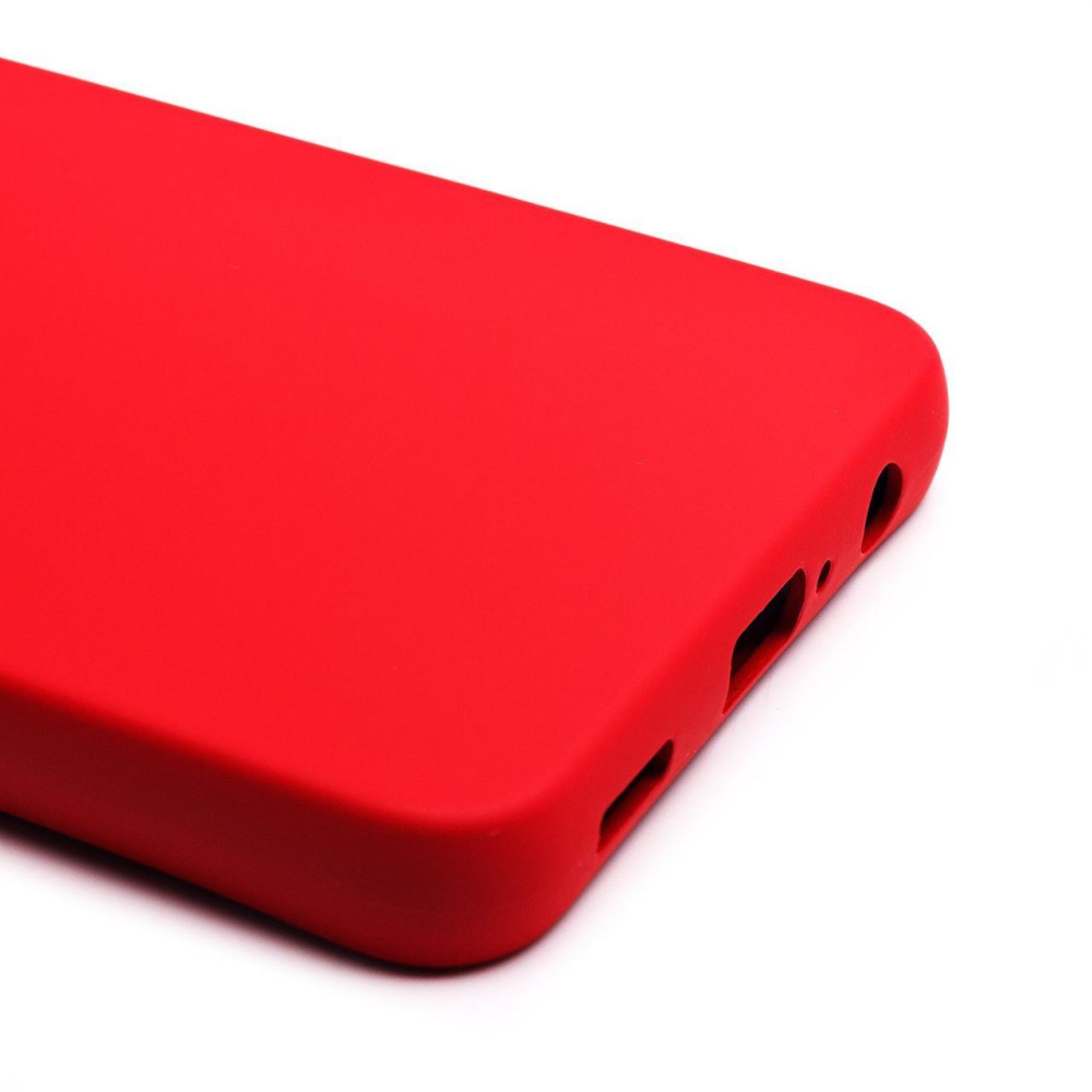 Lemontti Husa Silicon Soft Slim Samsung Galaxy A05 Rosu (material mat si fin, captusit cu microfibra) [4]