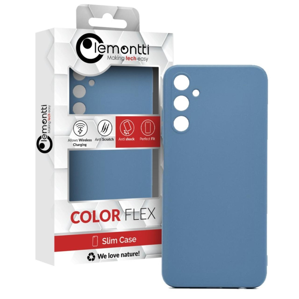 Lemontti Husa Silicon Soft Slim Samsung Galaxy A05s Lavender Gray (material mat si fin, captusit cu microfibra) [7]