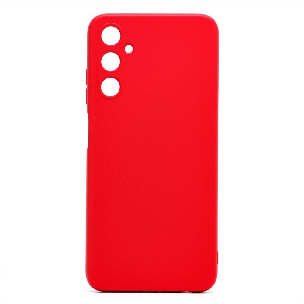 Lemontti Husa Silicon Soft Slim Samsung Galaxy A05s Rosu (material mat si fin, captusit cu microfibra) [7]