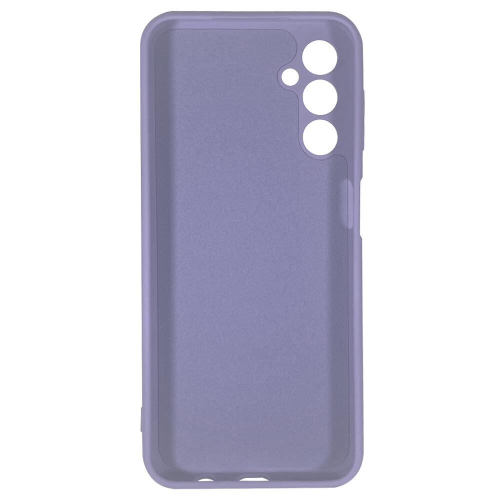 Lemontti Husa Silicon Soft Slim Samsung Galaxy A14 5G Lila (material mat si fin, captusit cu microfibra) [7]