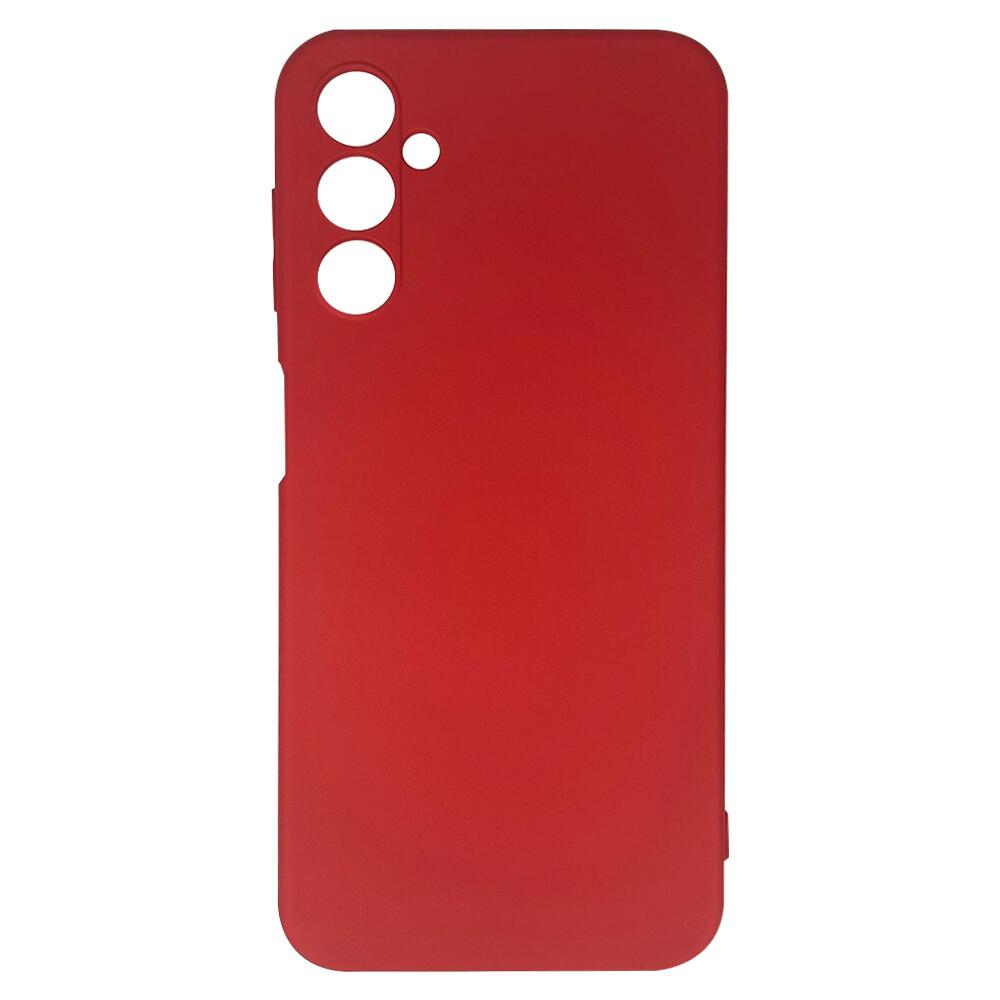 Lemontti Husa Silicon Soft Slim Samsung Galaxy A14 5G Rosu (material mat si fin, captusit cu microfibra) [3]