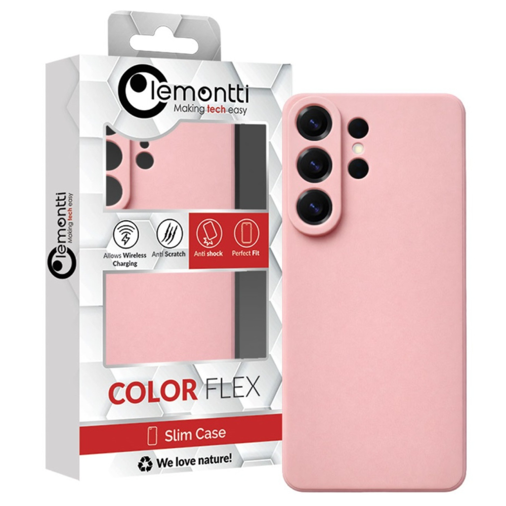 Lemontti Husa Silicon Soft Slim Samsung Galaxy S26 Ultra Roz [4]