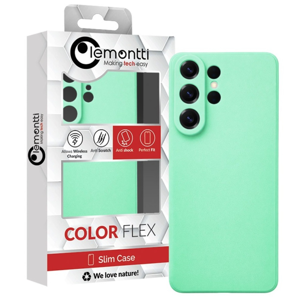 Lemontti Husa Silicon Soft Slim Samsung Galaxy S26 Ultra Verde Menta [4]