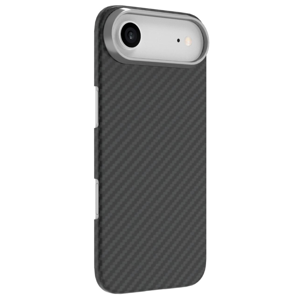 Lemontti Husa Slim Aramid/Kevlar Magsafe 1500D iPhone Air Negru [2]