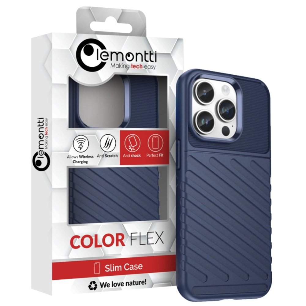 Lemontti Husa Thunder iPhone 14 Pro Albastru [7]