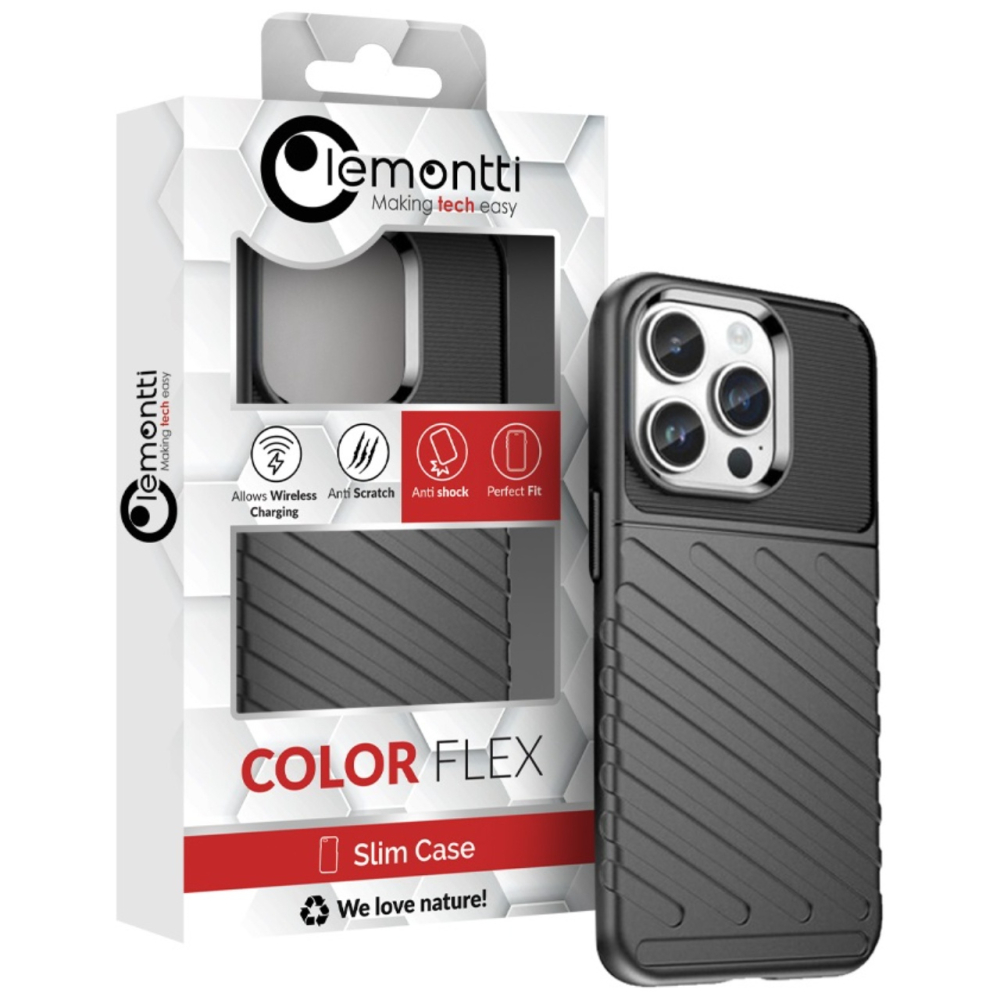 Lemontti Husa Thunder iPhone 14 Pro Negru [7]