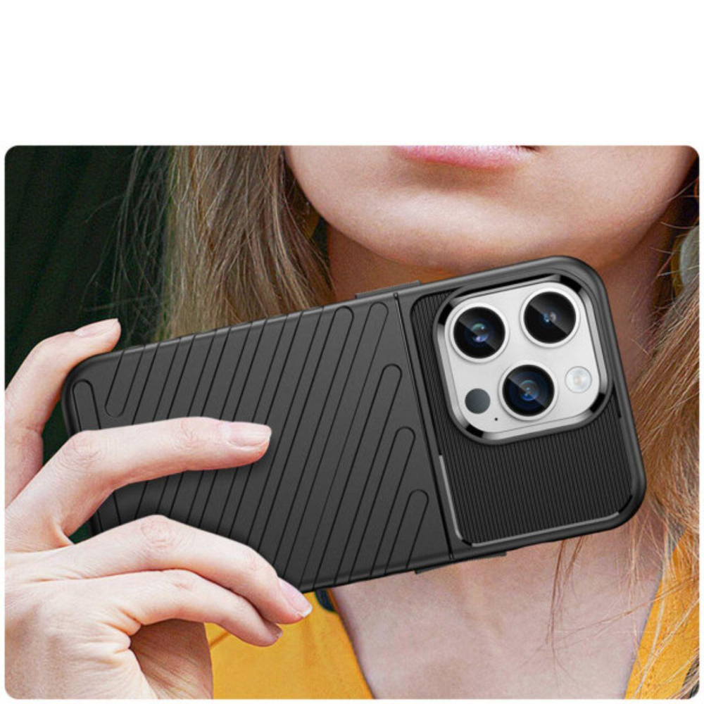 Lemontti Husa Thunder iPhone 14 Pro Negru [4]