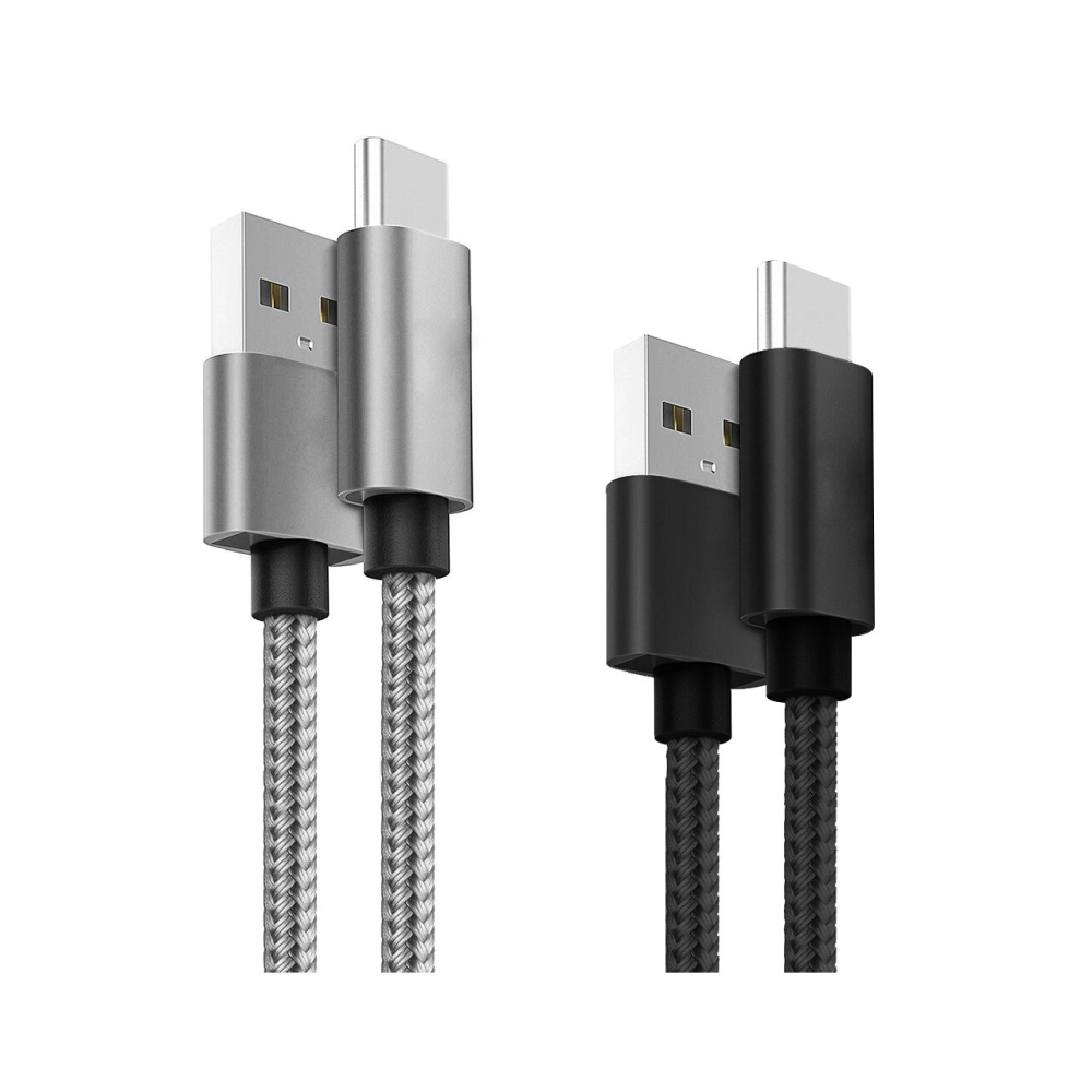 Lemontti Set Cabluri Bending Aluminum USB-A la Type-C 0.5m + 1m [7]