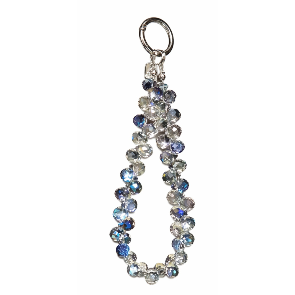 Lemontti Snur de mana pentru telefon Crystal Aurora, 30cm, Albastru [3]