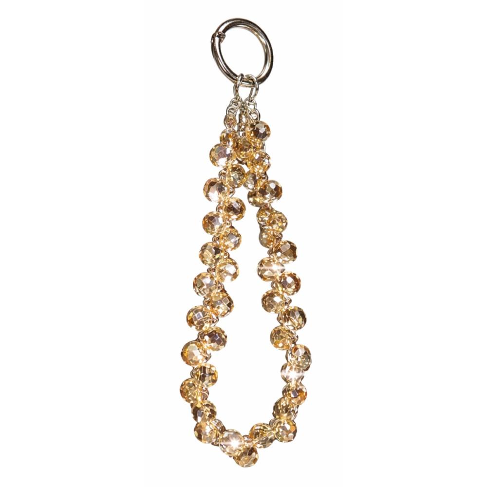 Lemontti Snur de mana pentru telefon Crystal Aurora, 30cm, Auriu [5]