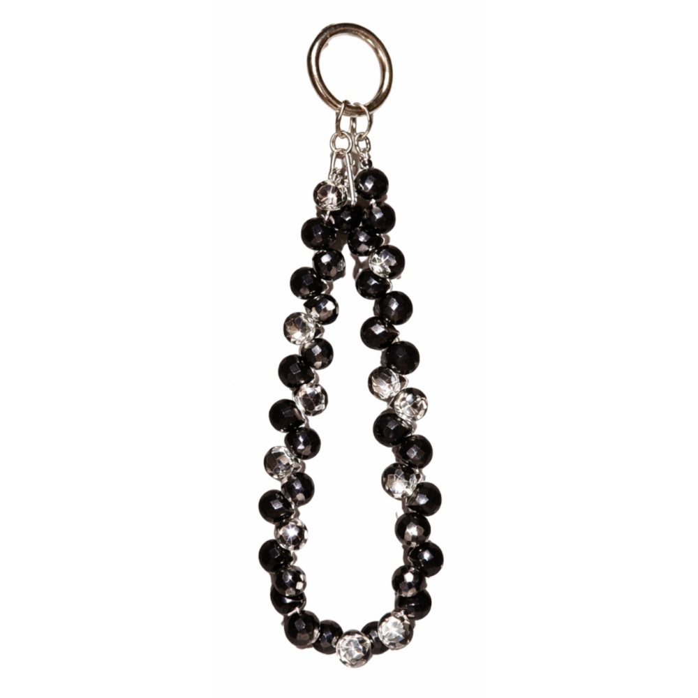 Lemontti Snur de mana pentru telefon Crystal Aurora, 30cm, Negru [3]