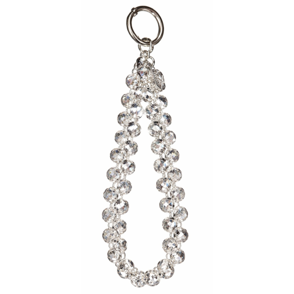 Lemontti Snur de mana pentru telefon Crystal Aurora, 30cm, Transparent [3]