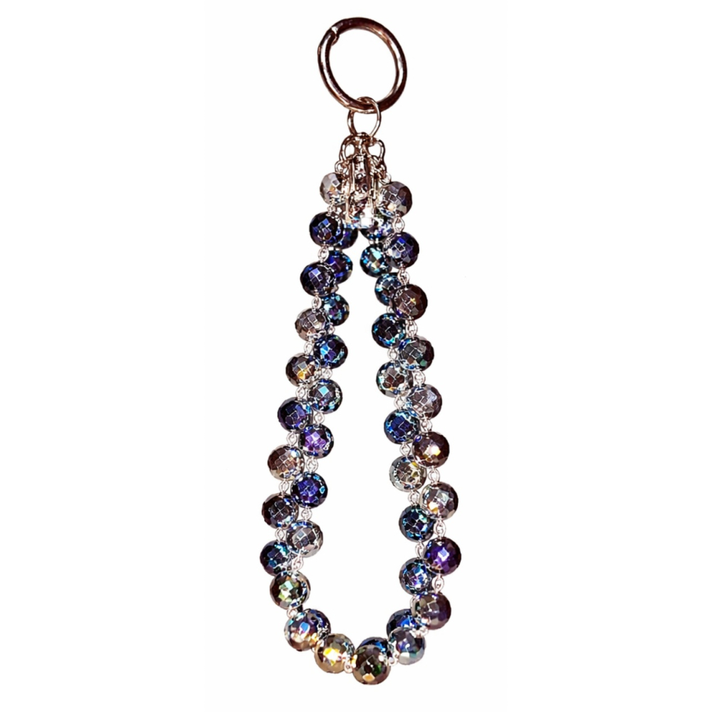 Lemontti Snur de mana pentru telefon Crystal Aurora, 30cm, Violet [3]