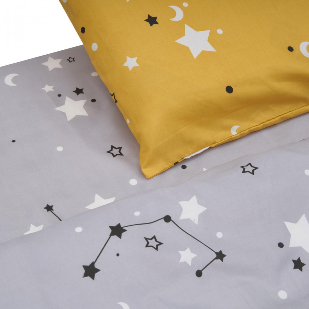 Lenjerie de pat ks microfibra stars [4]