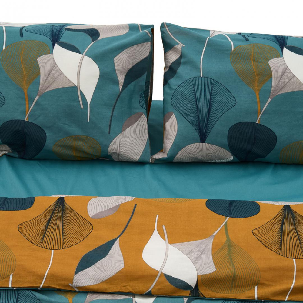 Lenjerie dubla,100%bumbac,4 piese,clara [2]