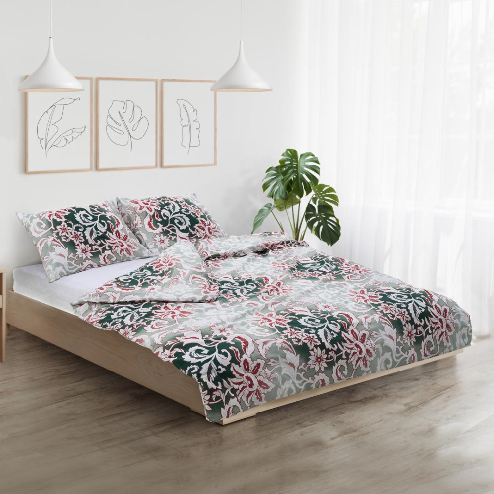 Lenjerie dubla 100% bumbac,4 piese, vera [4]