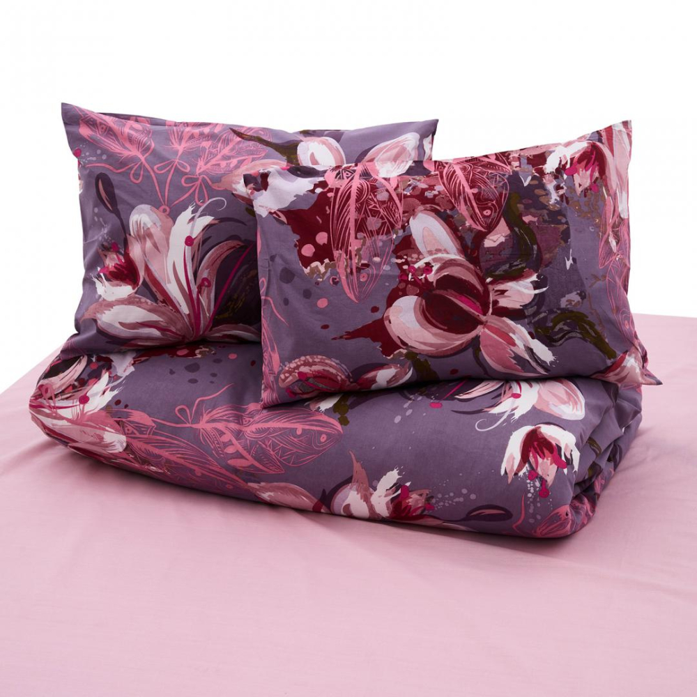 Lenjerie kingsize bumbac,132 tc,magnolia [5]