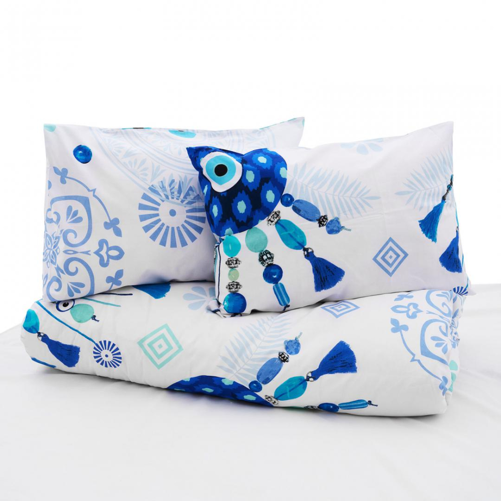 Lenjerie kingsize, bumbac,132 tc, paros [3]