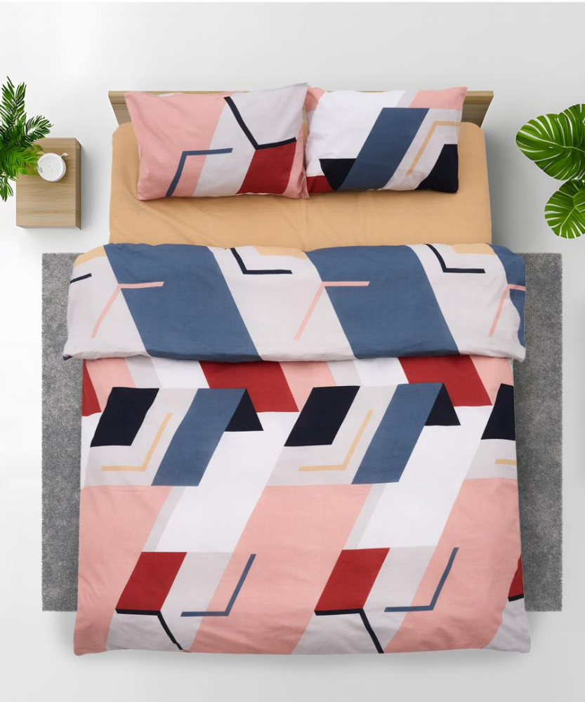 Lenjerie kingsize, bumbac,132 tc, ringo [3]