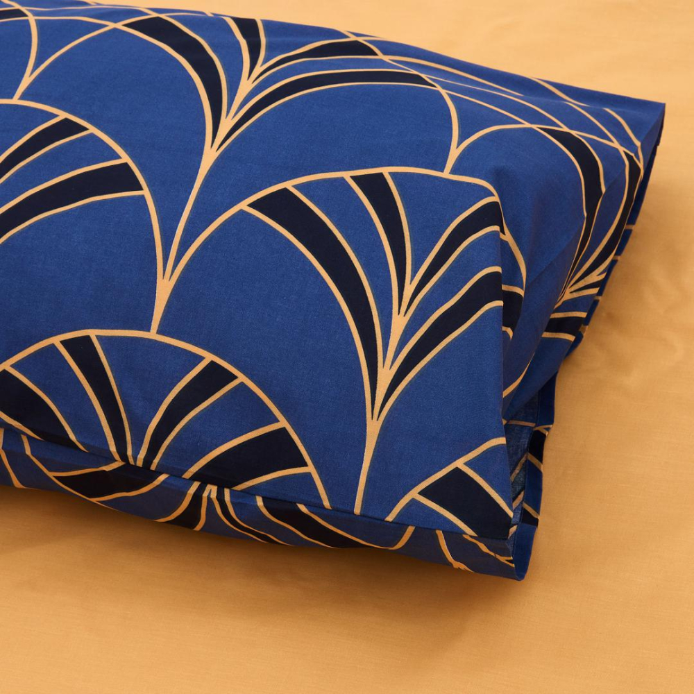 Lenjerie kingsize, bumbac,132 tc, wave [5]